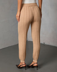 Cuddle Me High Rise Knit Pant