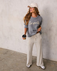 Go Sports Embroidered Knit Sweater
