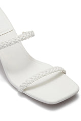 THERAPY Drew Heel White