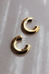 Hailie Chunky Hoops Gold