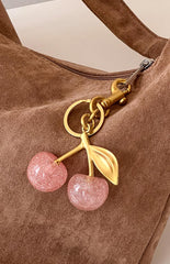 Cherry Pink Keyring