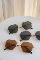 Sahara Aviator Sunglasses Tea