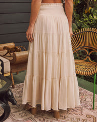 Dulce High Waisted Maxi Skirt