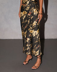Lorei Drawstring Maxi Skirt