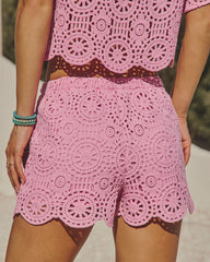 Marienna Crochet Shorts