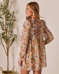 Forever Muse Pleated Mini Dress