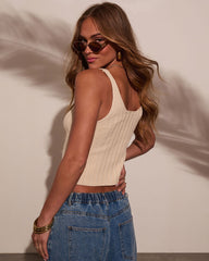 Summer Lover Ribbed Knit Tank