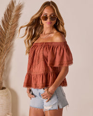 Evaline Off The Shoulder Top