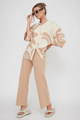 Nalani Knit Pants Wood