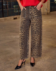 Moment In Time Leopard Print Pants