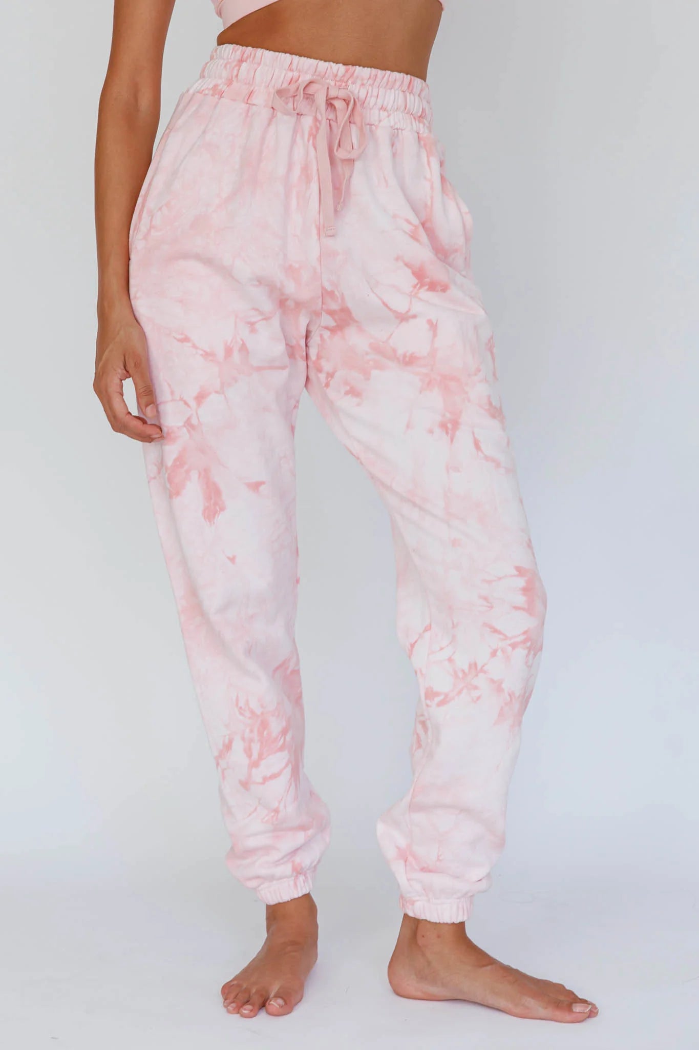Take It Easy Jogger Track Pants Pink