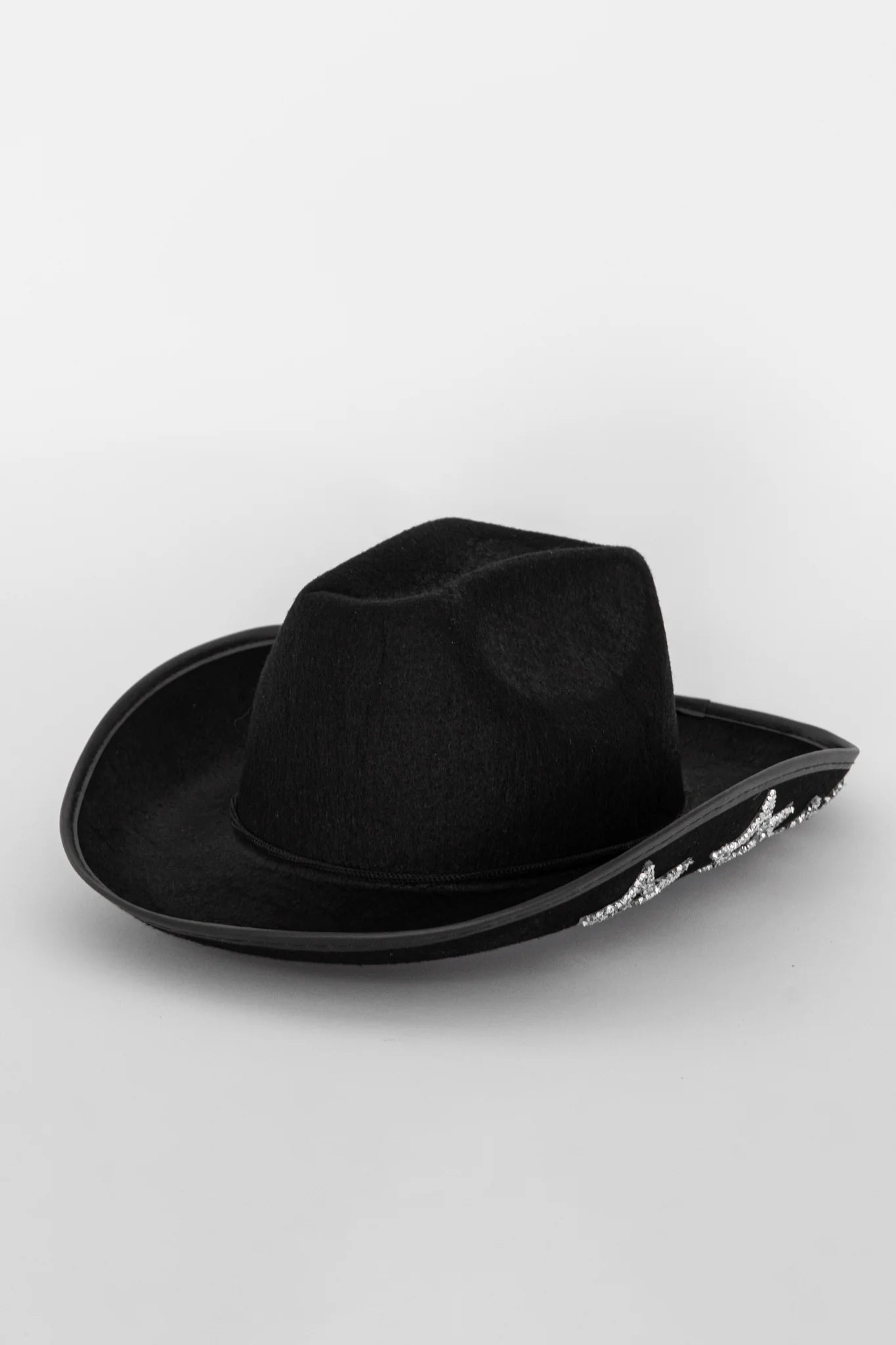 Bobby Rhinestone Star Cowboy Hat Black