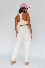 Serene Racerback Crop Top Sand