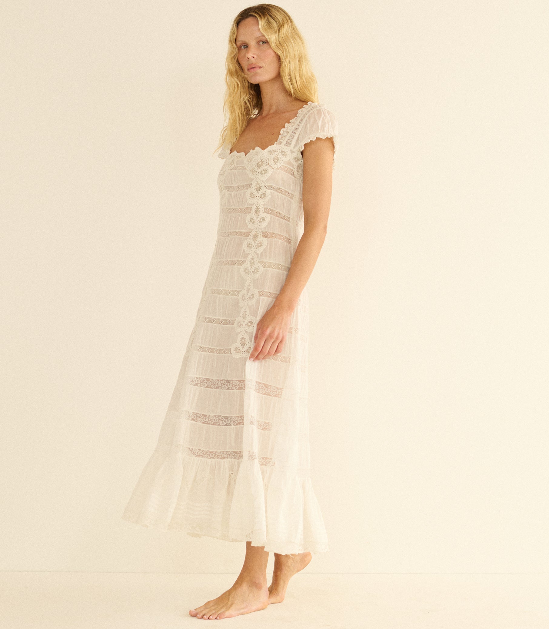 ADELAIDE DRESS -- SALT