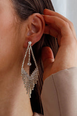 Victoria Diamante Tassel Earrings Gold