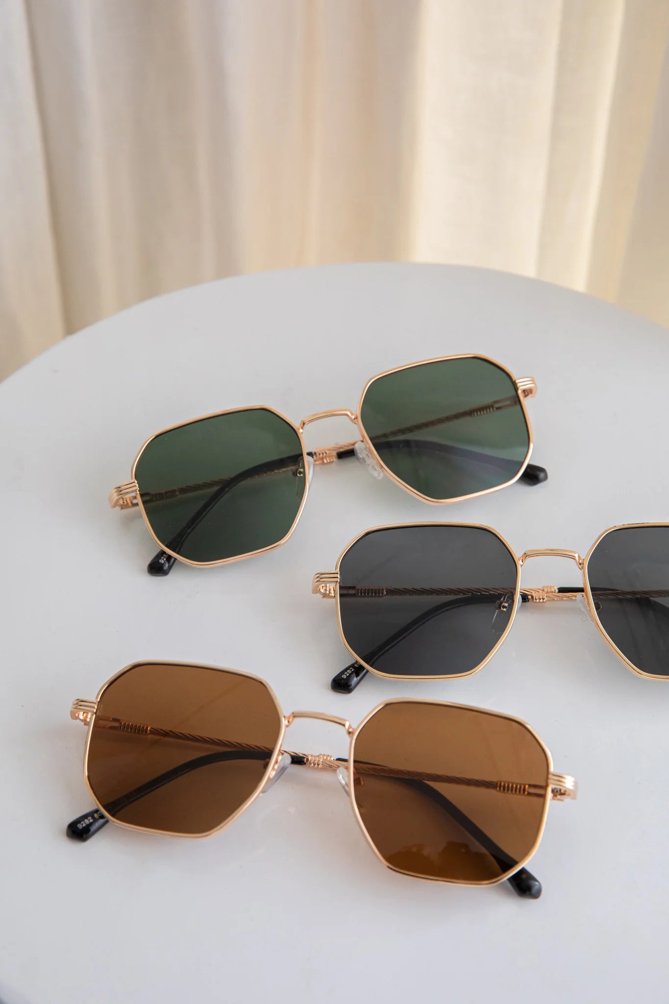 Sahara Aviator Sunglasses Tea