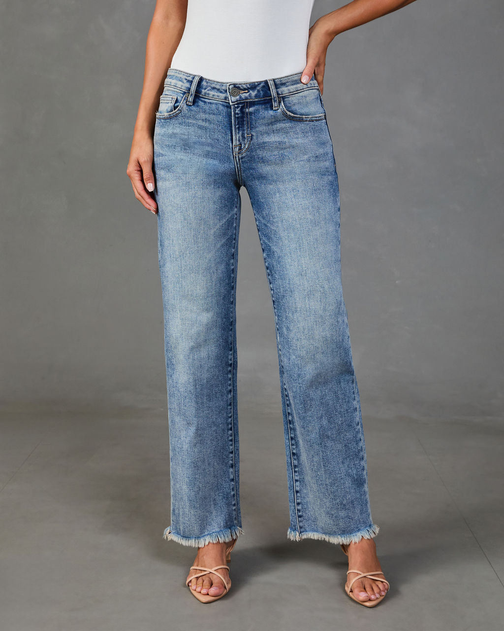 Lyanna Super Stretch Straight Leg Jeans