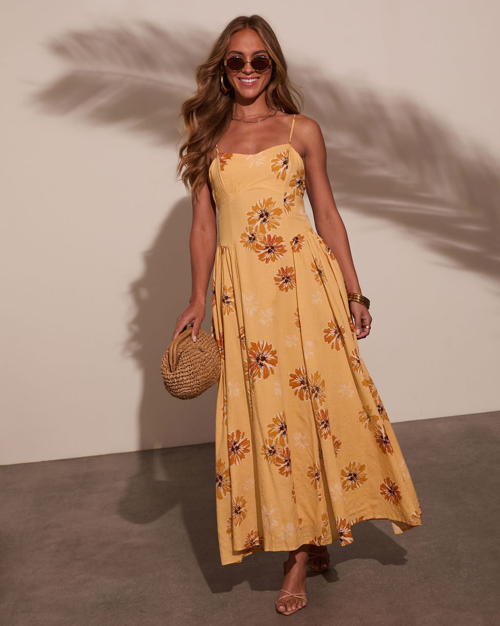 Chase The Sun Floral Maxi Dress