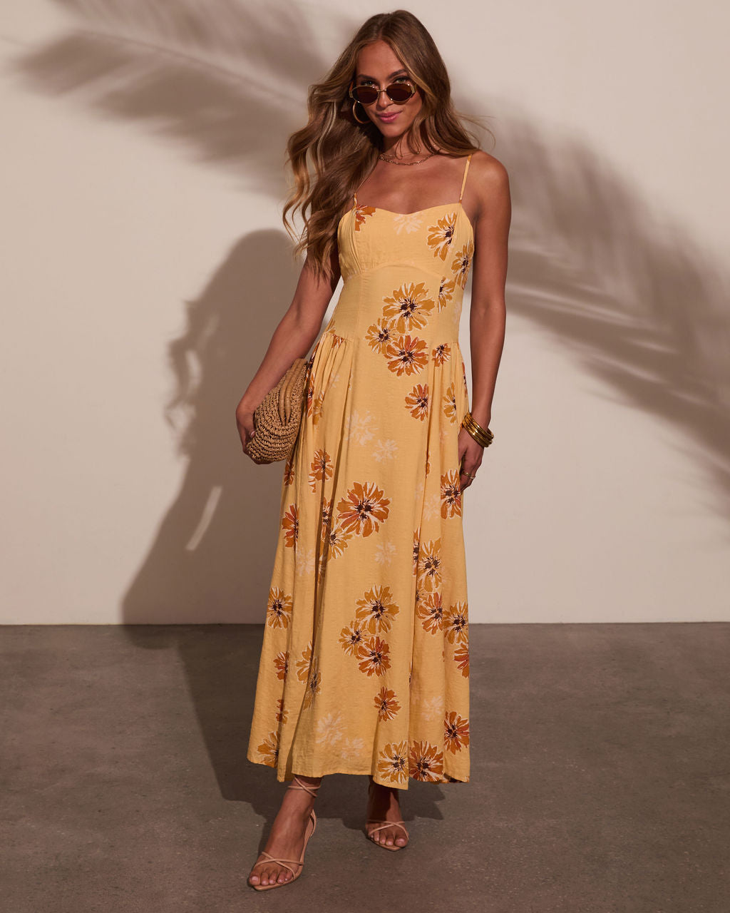 Chase The Sun Floral Maxi Dress