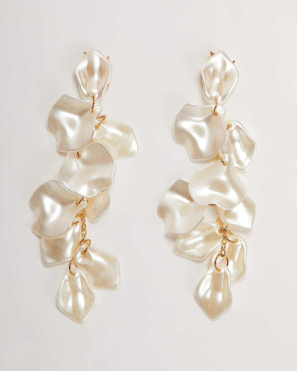 Etta Textured Drop Earrings