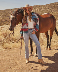 Shelton Super Stretch Mid Rise Bootcut Jeans
