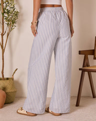 Korra Striped Wide Leg Pants