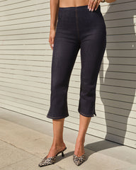 Ivanie Slim Leg Capri Pants