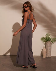 Paradise Pause Smocked Bust Jumpsuit