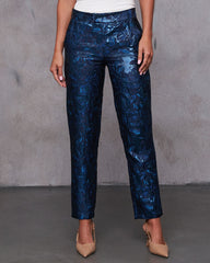 Come Away With Me Jacquard Pants