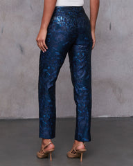 Come Away With Me Jacquard Pants