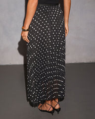 Korrina Polka Dot Midi Skirt