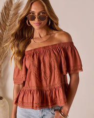 Evaline Off The Shoulder Top