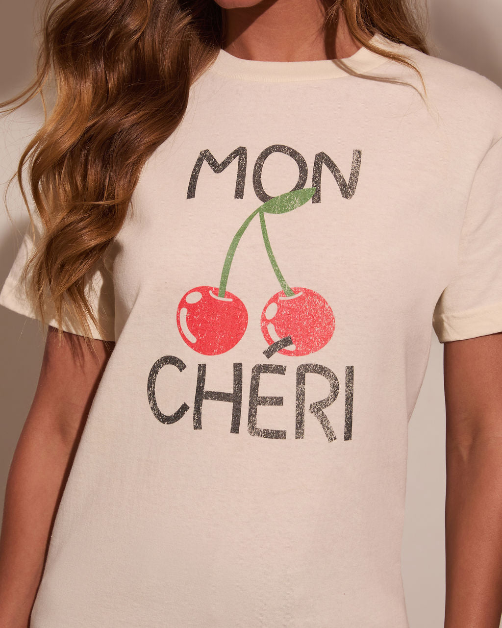 Mon Cheri Short Sleeve Graphic Tee