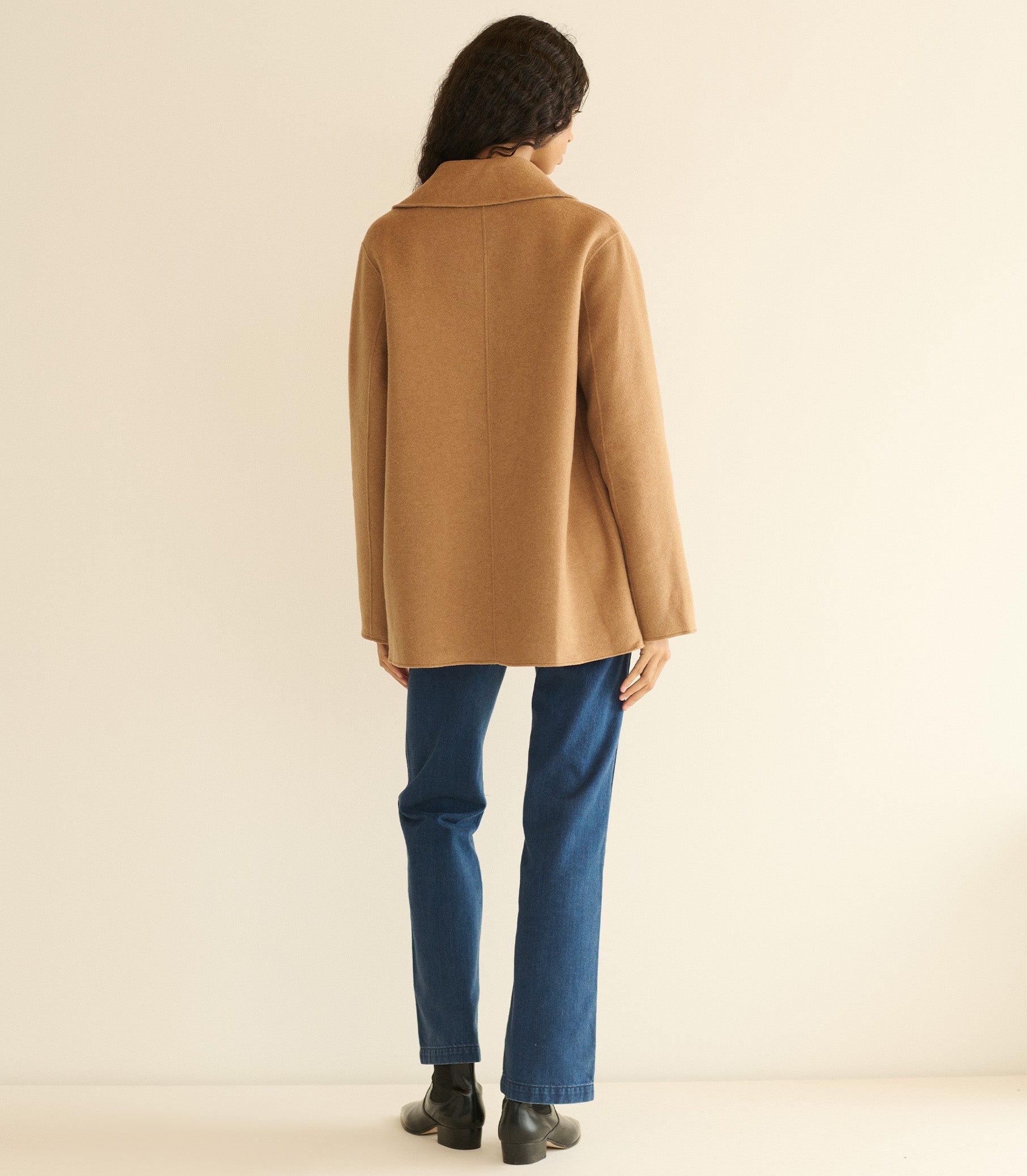 GERMAIN COAT -- LIGHT KHAKI