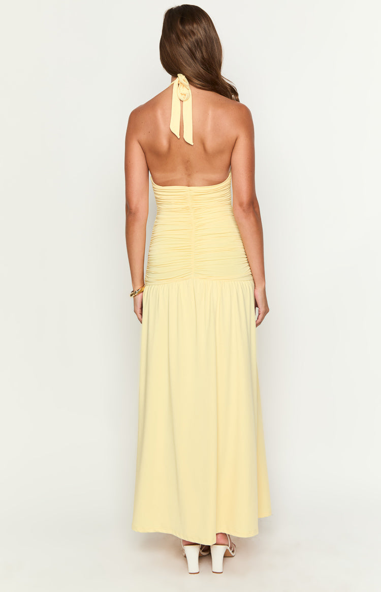 Gloria Yellow Maxi Dress