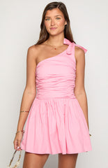 Luther Pink Mini Dress