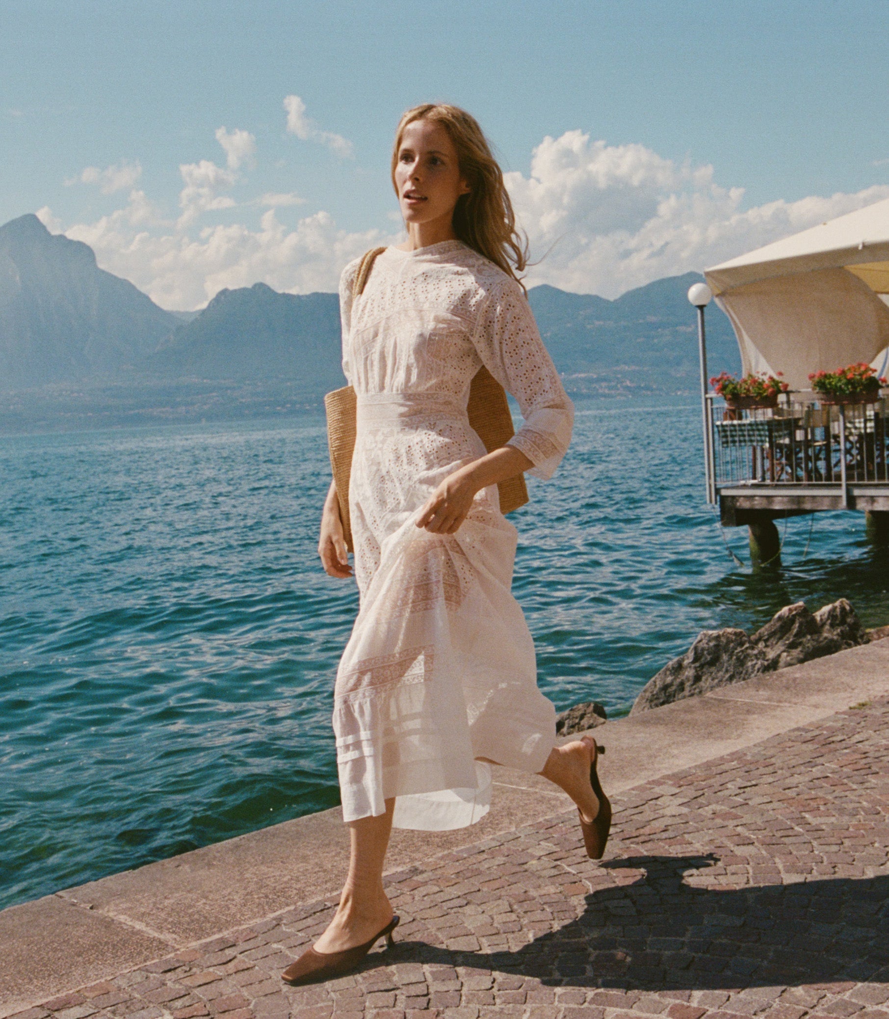 ORELIE DRESS -- SALT