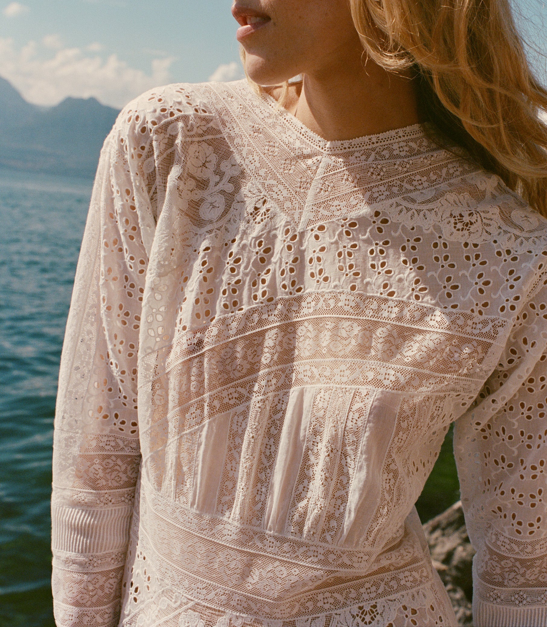 ORELIE DRESS -- SALT